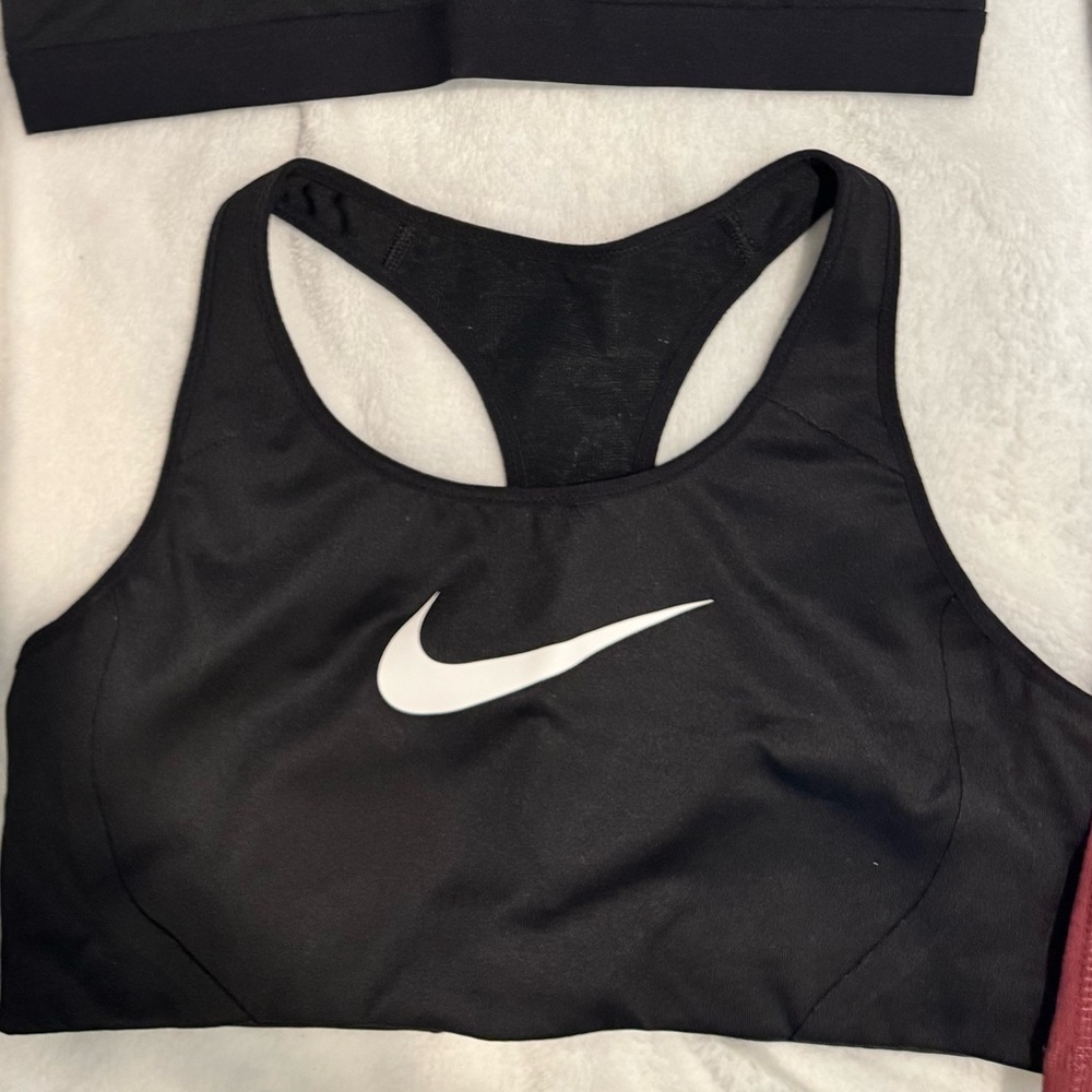 Nike Black Racerback Sports Bra